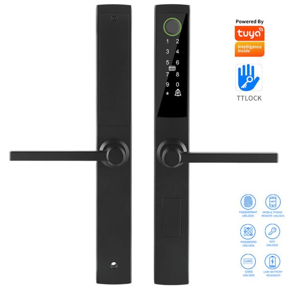 Cerradura Inteligente SICCBA para puertas de aluminio Tuya APP Wifi