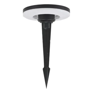 Estaca Jabalina Camus Exterior 12w 3000k Negro