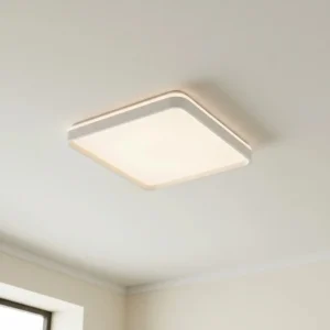 NIZA - Aplique LED Cuadrado Blanco - Cálida 48W