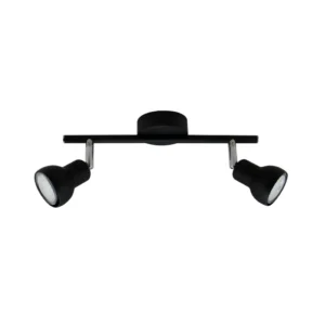 PEPPER II - Aplique 2 luces - Negro