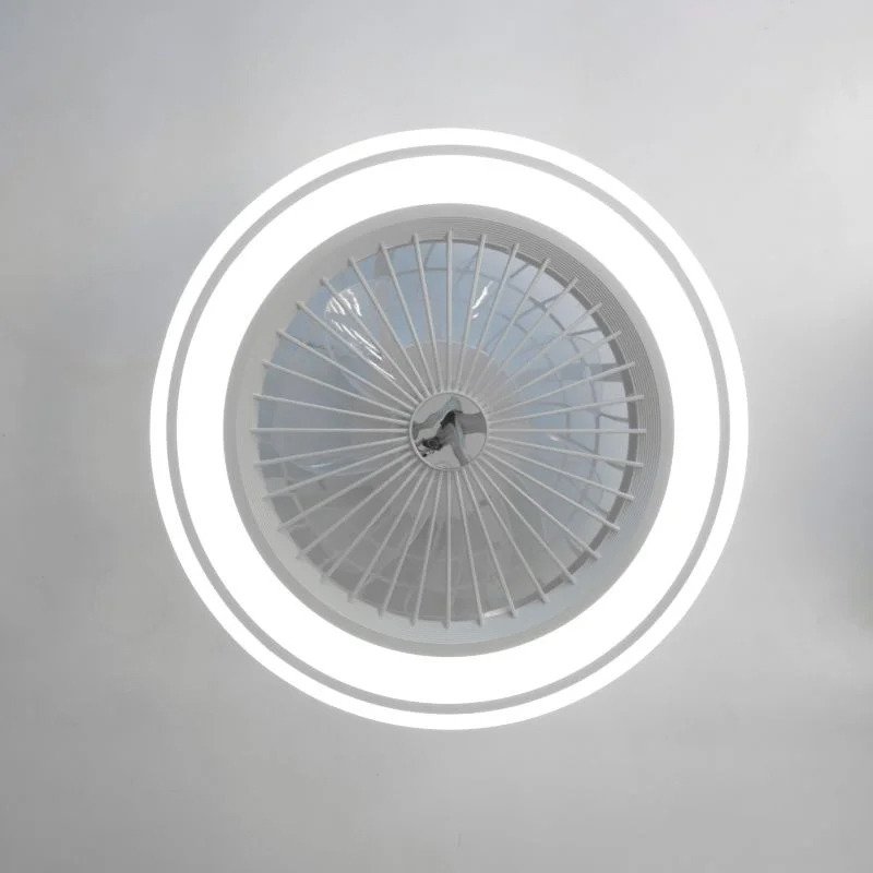 Ventilador BOK LED 45W dimerizable smart blanco - Imagen 2