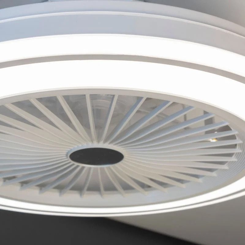 Ventilador BOK LED 45W dimerizable smart blanco - Imagen 3