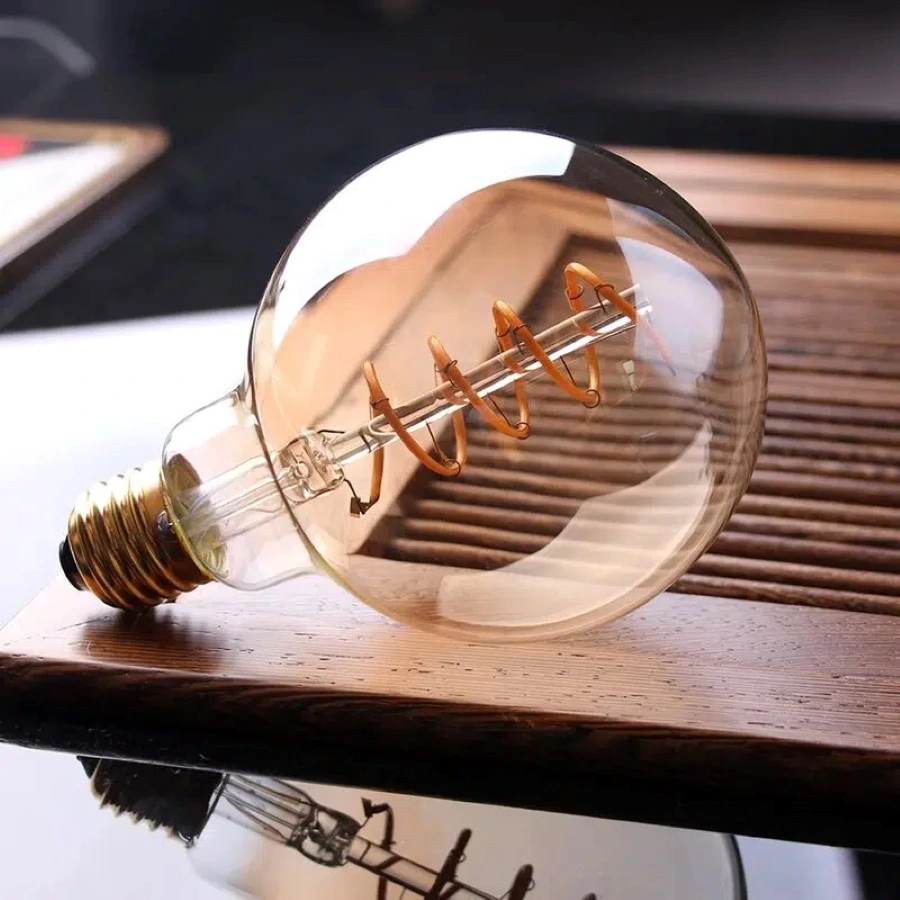 GLOBO Ambar - Slide - 5W 2700K TRYXTON con LED espirado - Imagen 2