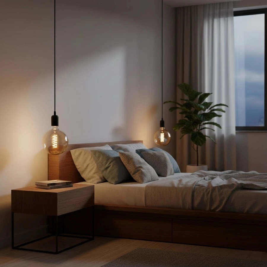 GLOBO Ambar - Slide - 5W 2700K TRYXTON con LED espirado - Imagen 4