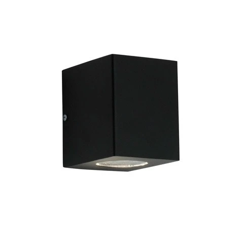 FLAVIO I - Aplique mini prisma Unidireccional GU10 - Aluminio Negro