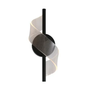 ENCHANTED PARED - Aplique de pared 12w - Negro - 120 mm x 300 mm