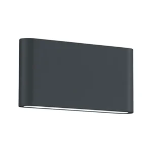 AKIRA II - Aplique Bidireccional LED 10W - Negro texturado - Luz cálida