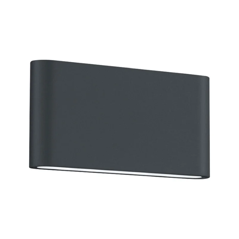 AKIRA II - Aplique Bidireccional LED 10W - Negro texturado - Luz cálida