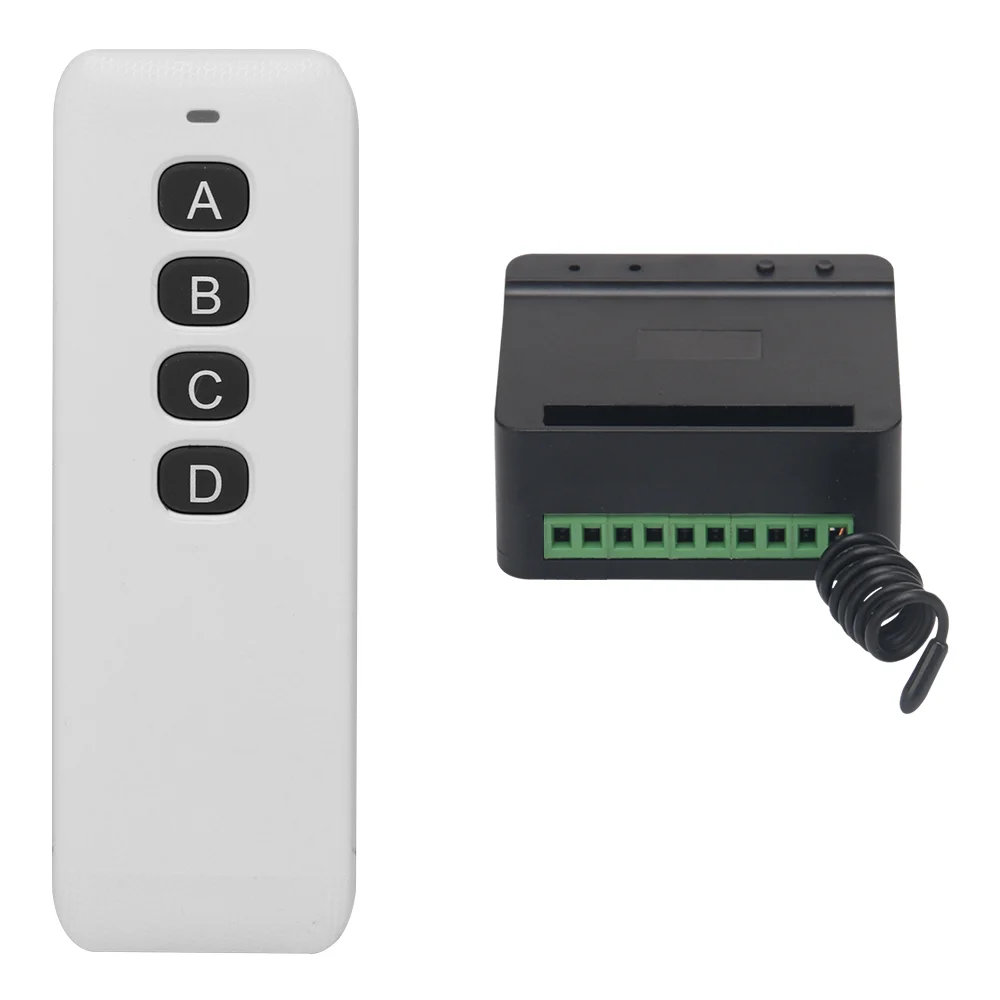 Receptor y control remoto de largo alcance - LORA - Hasta 800 metros