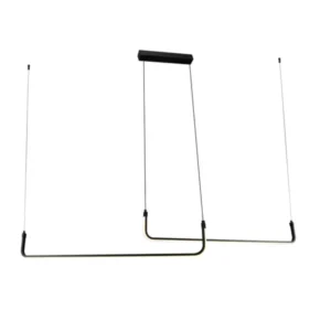 BOB - Colgante Aluminio LED 42W Negro - 3000K