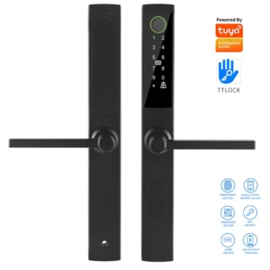 Cerradura Inteligente SICCBA - Huella - Código - RFID - Llave - Puertas de aluminio - Tuya APP Wifi