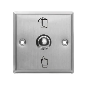 Pulsador de salida metálico para exterior LED K4L - Embutir