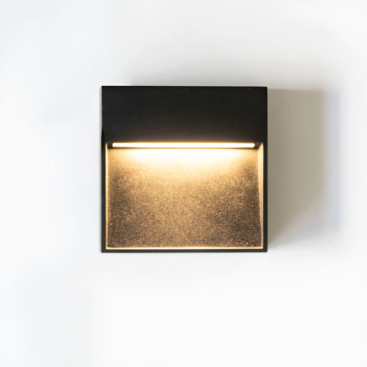 CARP - Aplique de pared LED 3W cuadrado 3000K aluminio