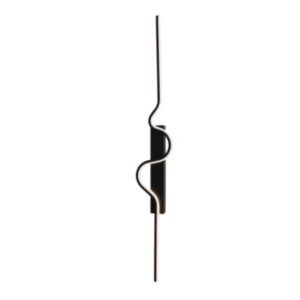 DADA - Aplique LED 22W - Negro - 150 mm x 1000 mm - Blanco Dinámico