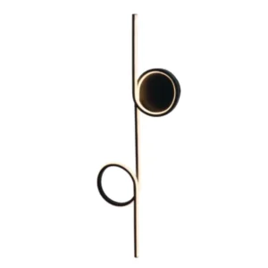 DIANI - Aplique de pared LED 30W - Negro - 785 mm x 280 mm - Blanco Dinámico