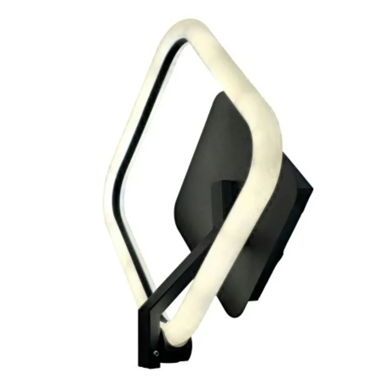 DEPLAY - Aplique de pared LED 15W Negro 290 m x 270 mm - Blanco dinámico