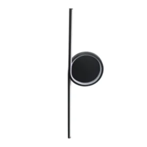 DACTI - Aplique de pared LED 16W - Negro - 600 mm x 145 mm - Blanco Dinámico