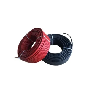 Cable para conexión solar 4 mm rojo o negro x metro