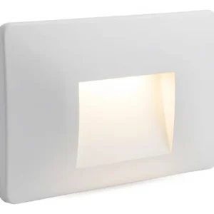WALK color blanco - Aplique de pared Led 2w - Blanco dinamico. 85 mm x 134 mm x 13 mm