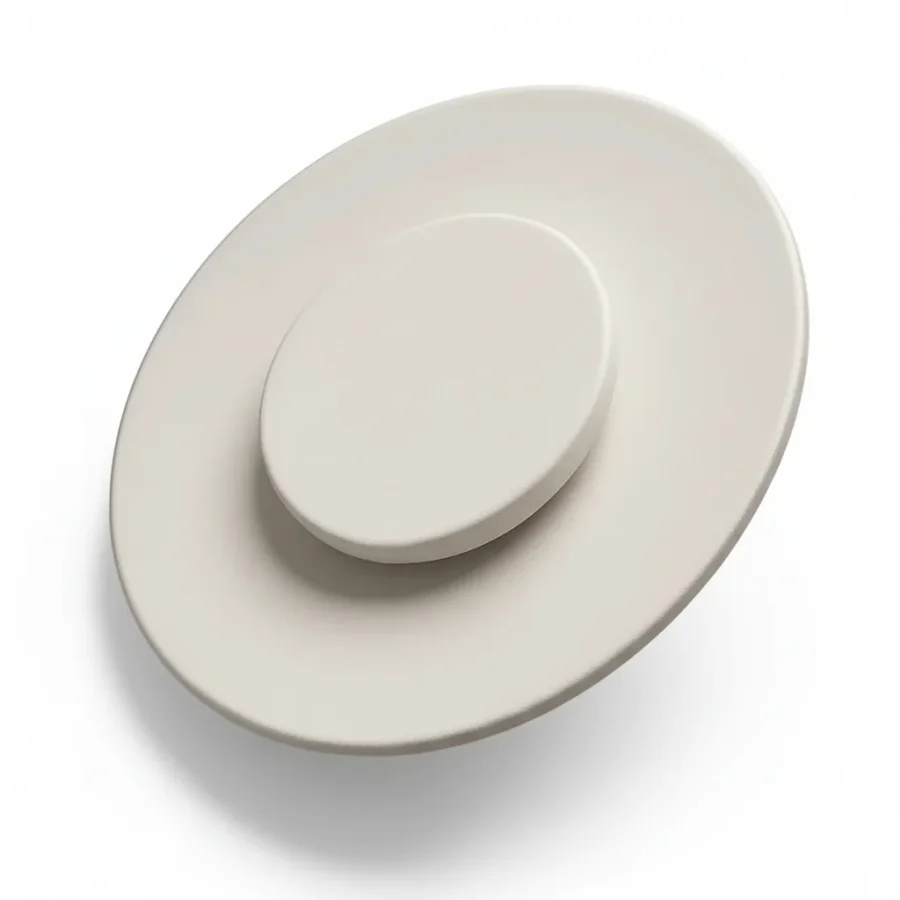 CHULETTE L Blanco - Aplique Led 12w - Blanco dinamico. ø300 mm x 50 mm