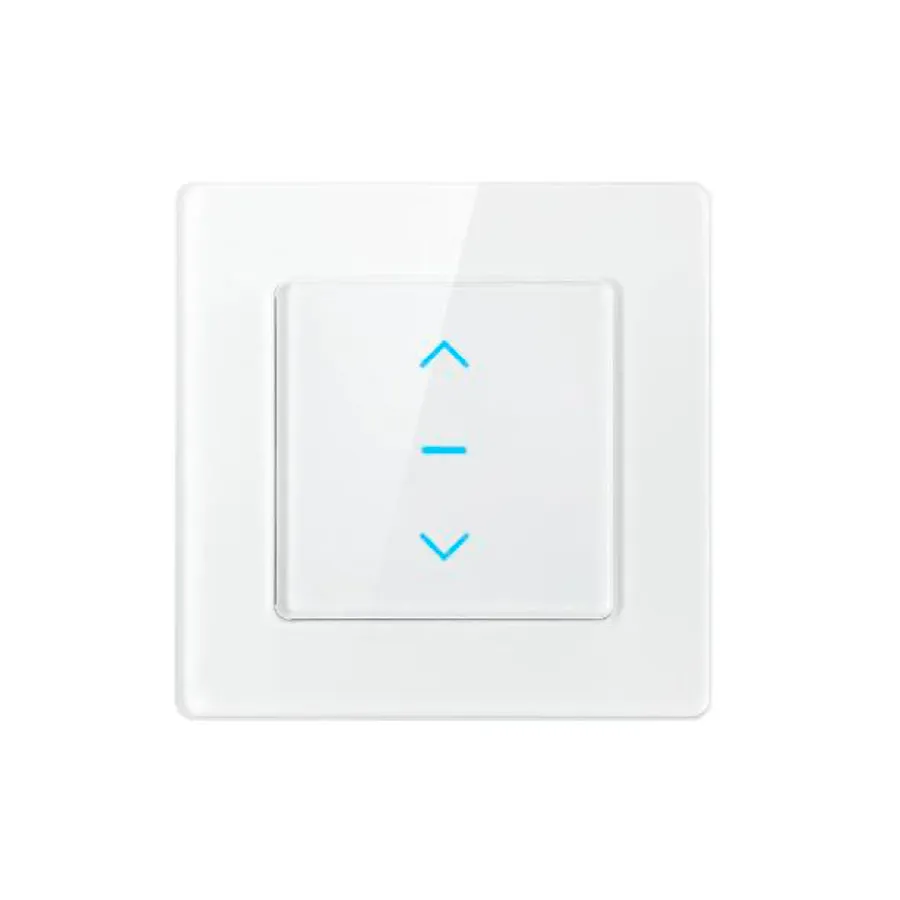 Tecla Wifi tactil para Motores Tubulares blanca - APP TUYA