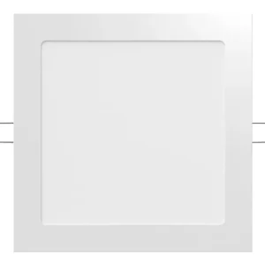 Jupiter II - Panel LED 12W Cuadrado - Embutir - Luz Fría