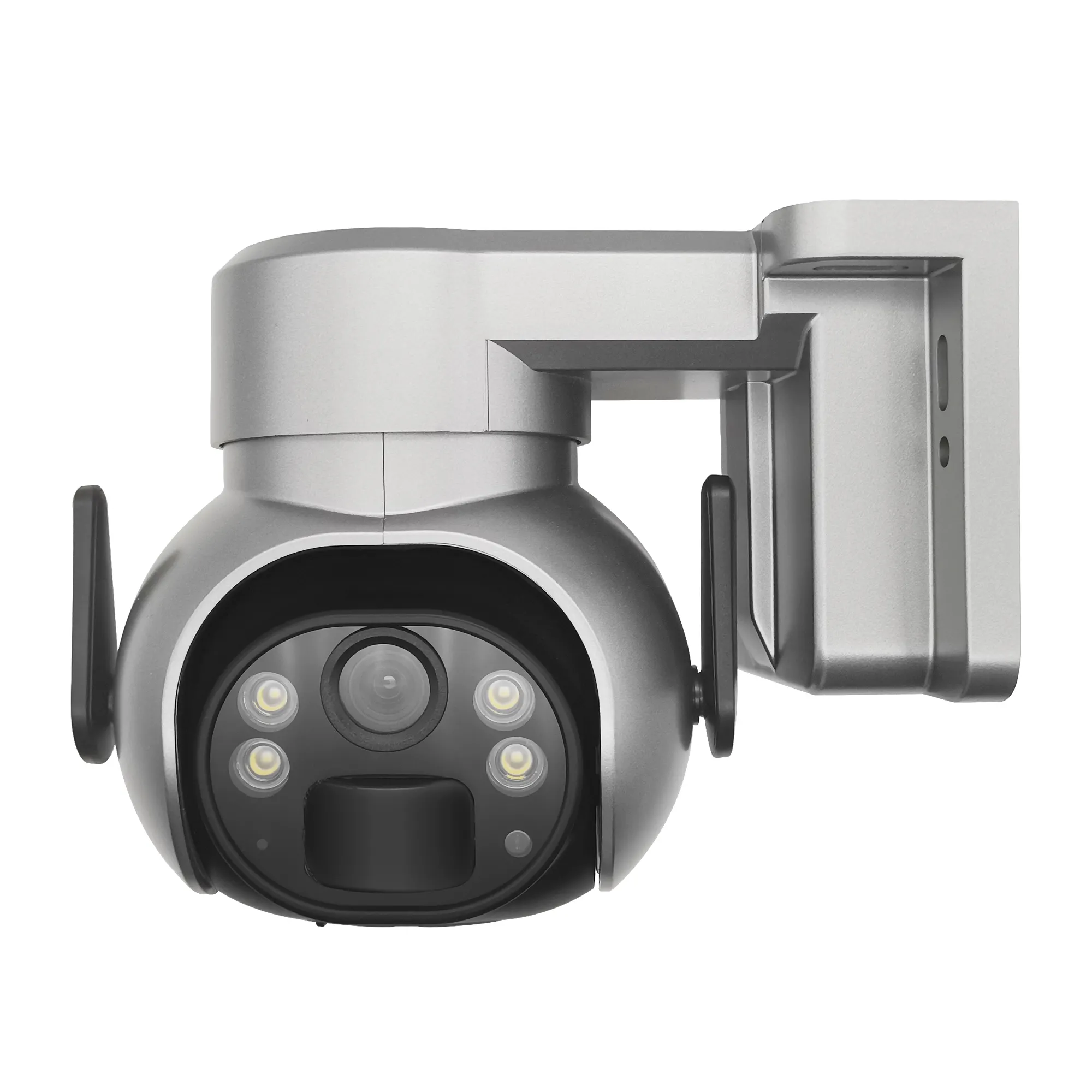 Cámara IP Domo Exterior Solar SICCBA Mov Pan & Tilt - WiFi HD IR 4MP - App CamHi