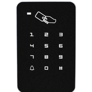 Control de accesos Simple con tarjeta y teclado touch SICCBA 185 - Plástico