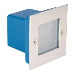 Bronx - Empotrable de pared LED 2W Acero