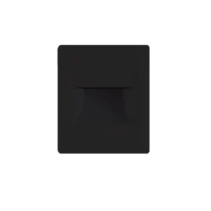 WEB - Empotrable de pared pvc LED 2W - Negro