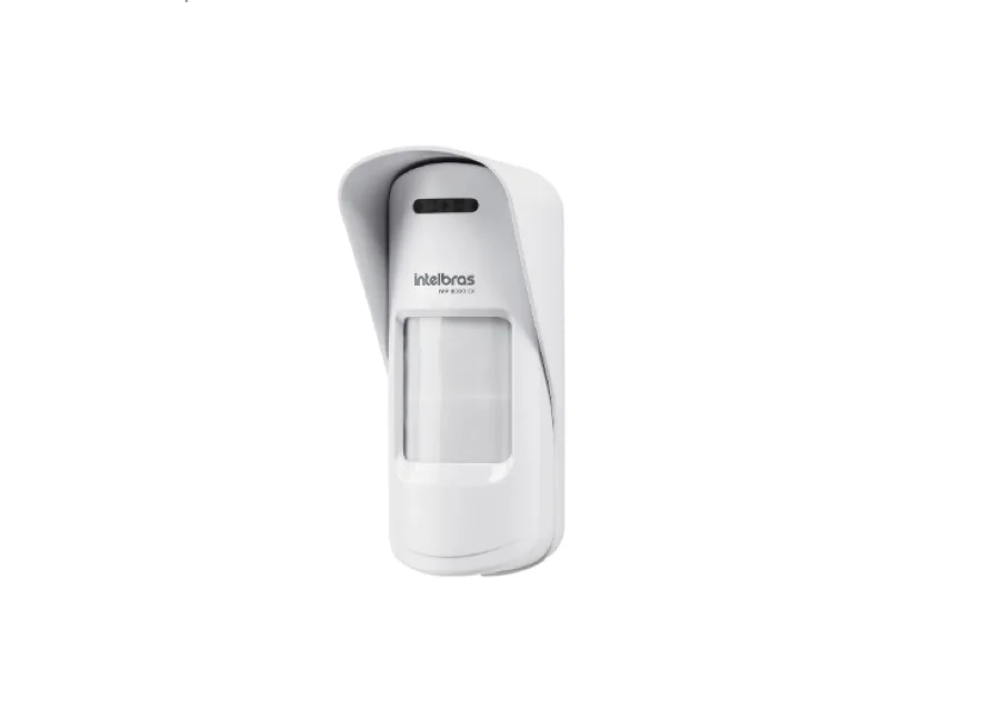 Sensor PIR Movimiento IVP 8000 Exterior - Inalámbrico - PET- Intelbras