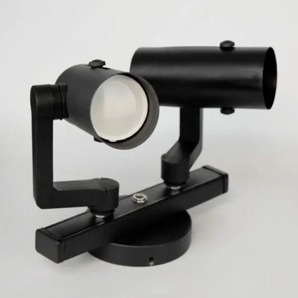 LAVY II - Aplique 2xGU10 Negro