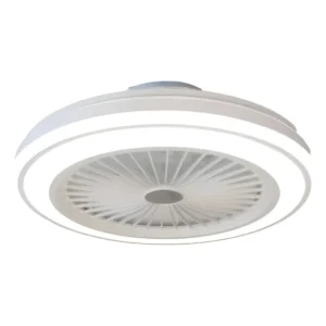 BOK - Ventilador LED 45W dimerizable smart blanco 500 mm