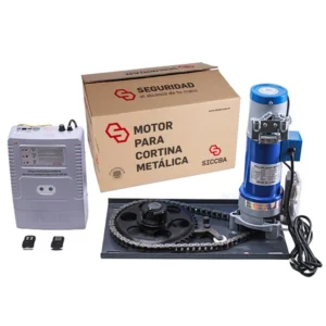Motor Cortina Paralelo 600 Kg - 18 metros cuadrados - 24V DC