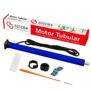 Motor Tubular con radio incorporada hasta 21 Kg