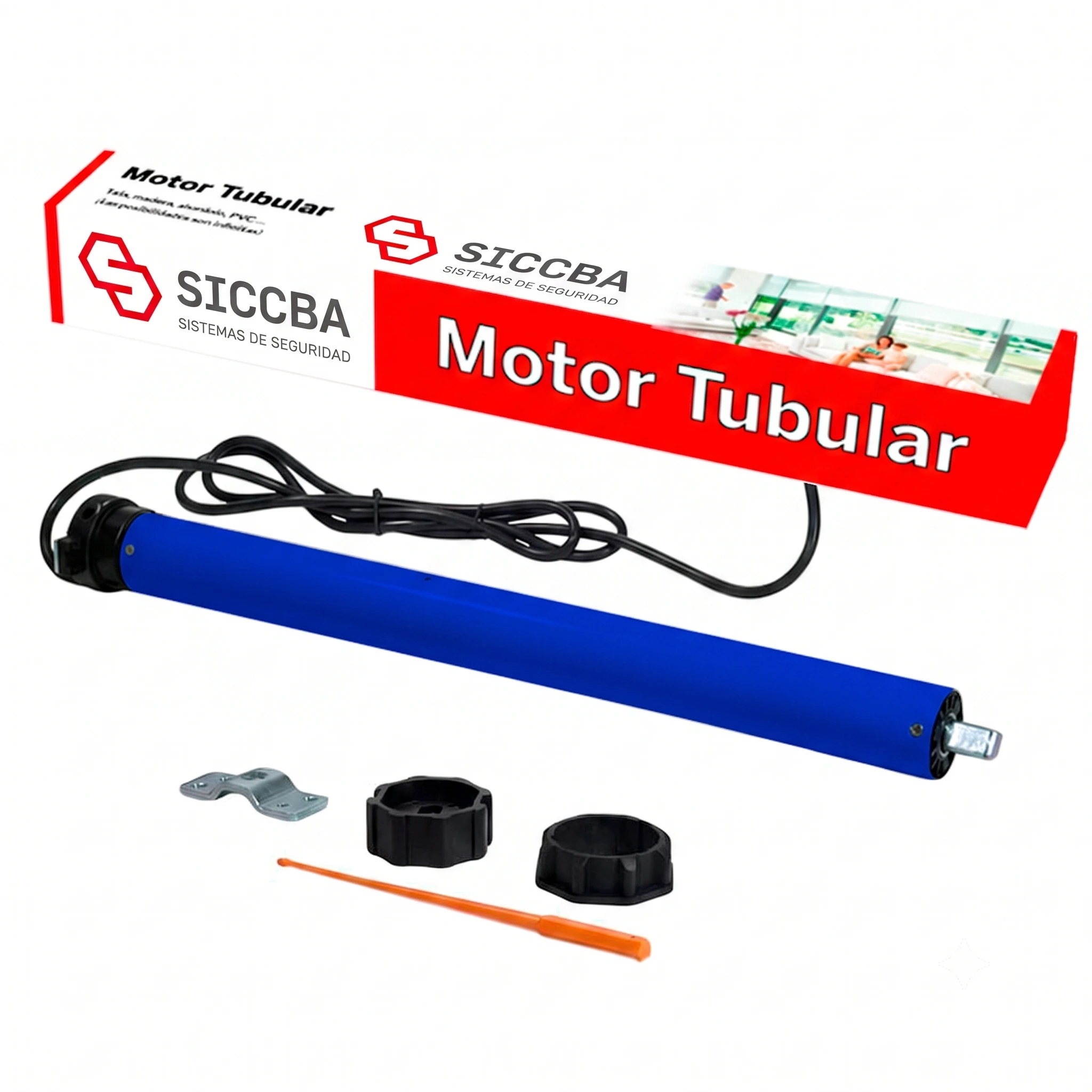 Motor Tubular estándar hasta 100 Kg