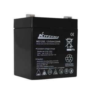 Batería 12V 5A: Máximo Rendimiento para Alarmas y UPS
