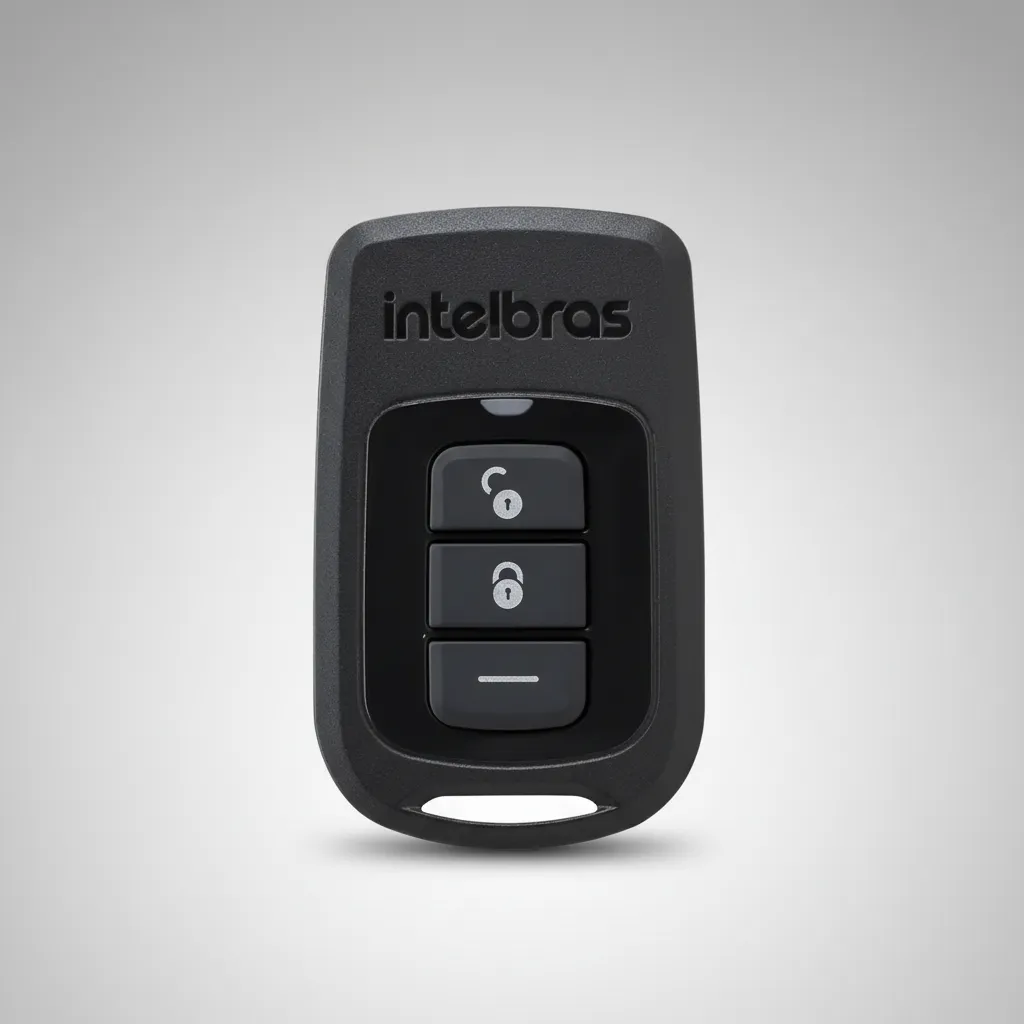 Control remoto XAC 8000 negro - Apto Serie alarmas 8000 - Intelbras
