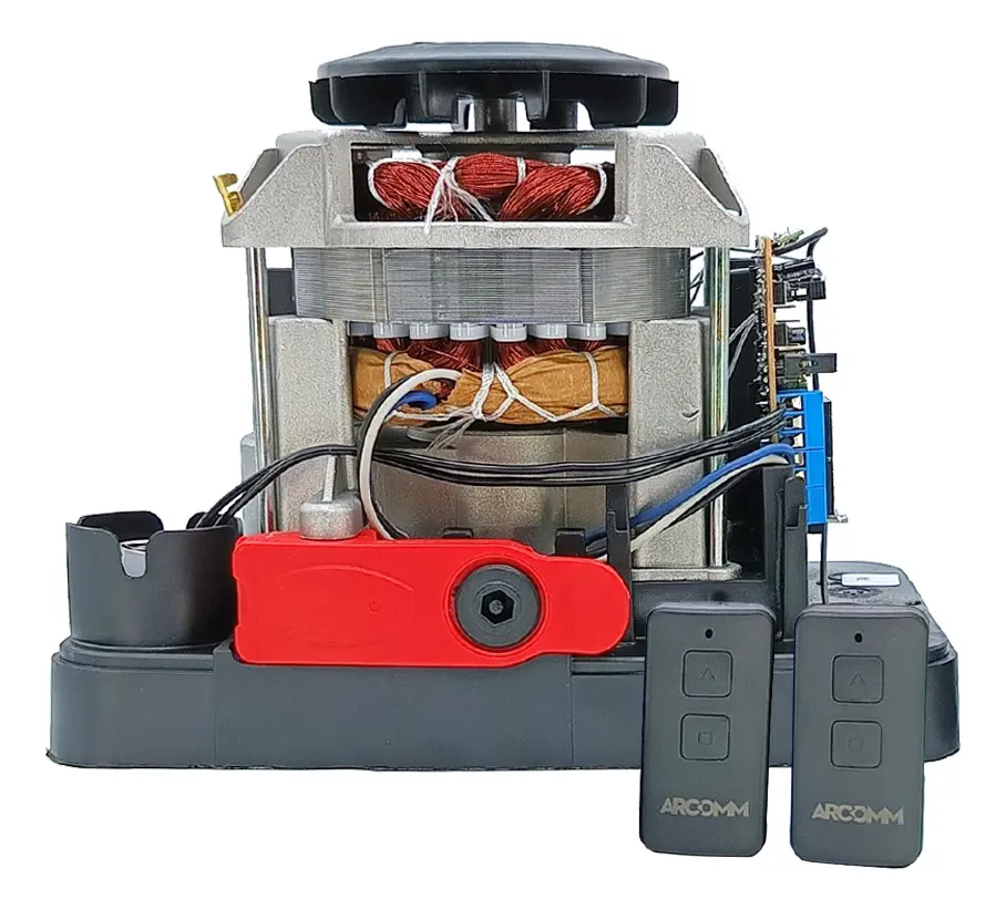 Motor Portón Corredizo Arcomm ARC 400 Speed Connect – 400 Kg Negro - Imagen 3