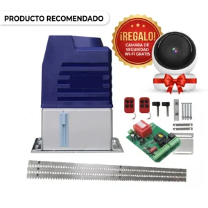 Kit Corredizo Industrial SICCBA 1500 Kg con Baño de Aceite - Cremalleras Acero