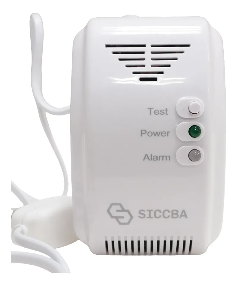 Detector Dual autónomo de Gas y Monóxido de Carbono 220V - Imagen 2