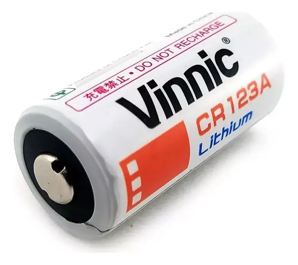Pila CR123A VINNIC x unidad