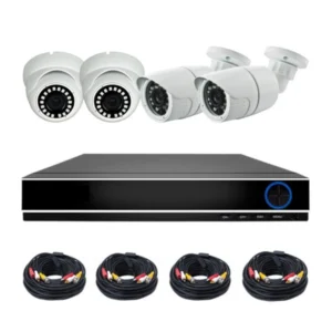 Kit de Seguridad 4 Cámaras HD 1080N (4 Canales)