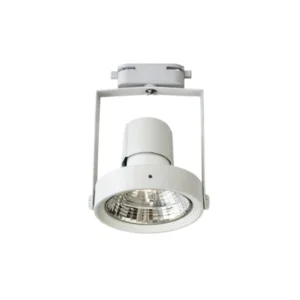 YON RIEL - Cabezal para riel AR111 GU10 - Blanco