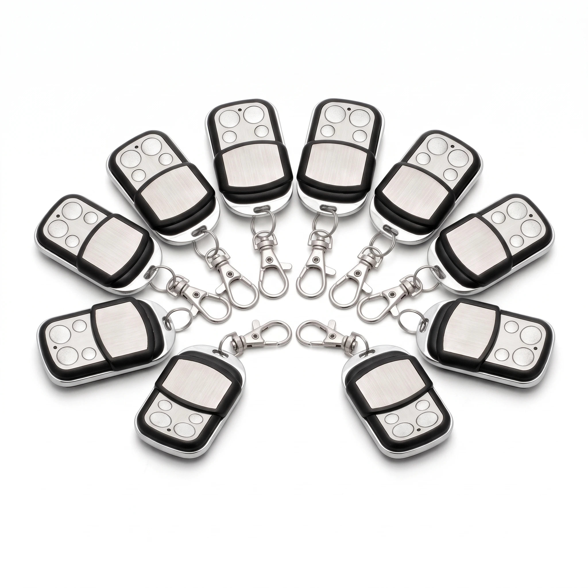Pack x10 Controles Remoto Clonador Siccba Flat Para Portón